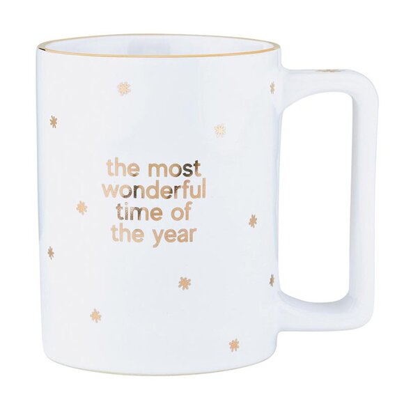 Holiday Organic Mug - Most Wonderful Time/NWT - Picture 1 of 9